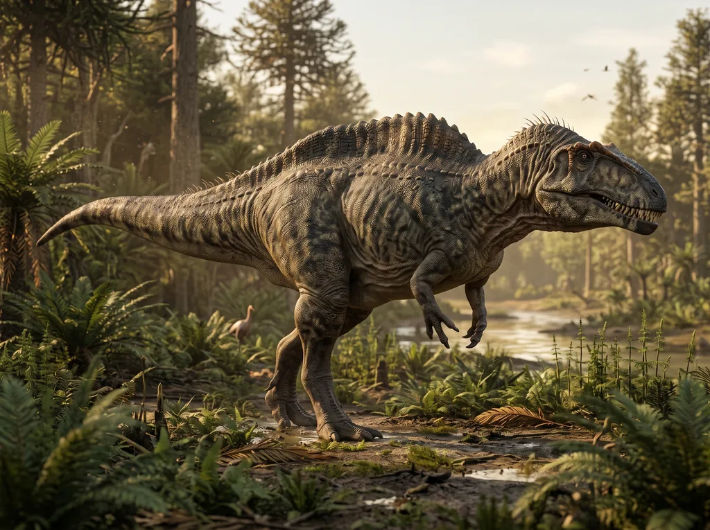 แอโครแคนโทซอรัส (Acrocanthosaurus)